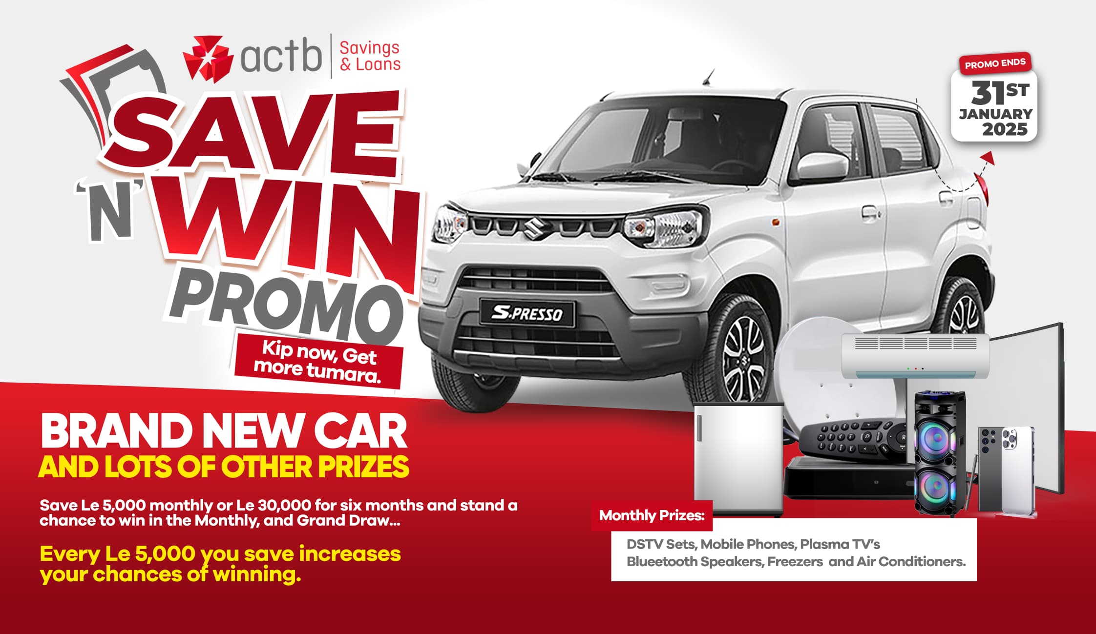 Save and Win Promo